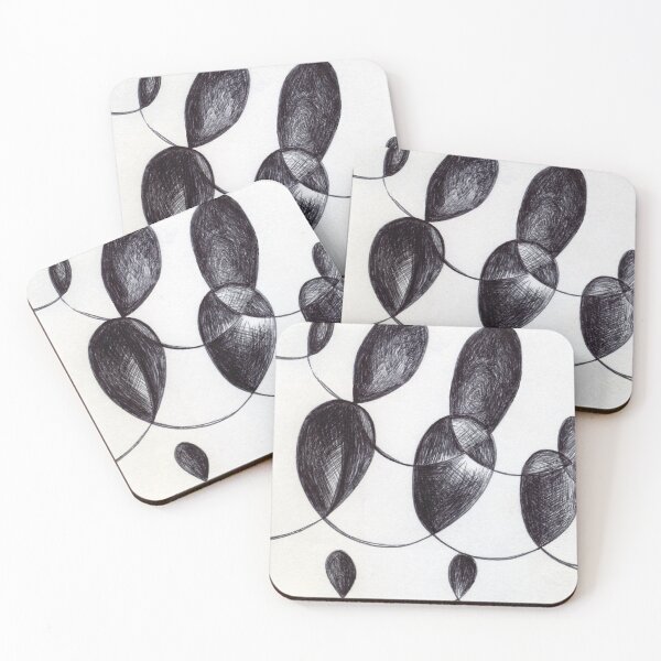 Item preview, Call Me Black and White Abstract Art designed and sold by Holly Gatrell.