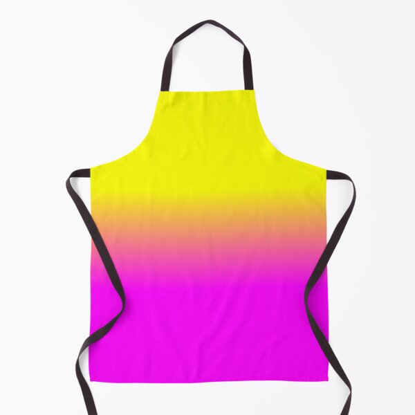 Item preview, Neon Yellow and Bright Hot Pink Ombré Shade Color Fade designed and sold by podartist.