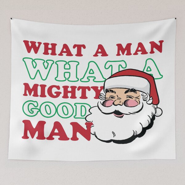 Item preview, Santa What A Man designed and sold by kjanedesigns.