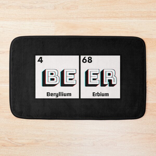 Item preview, Beer Periodic Table designed and sold by Xeuno.
