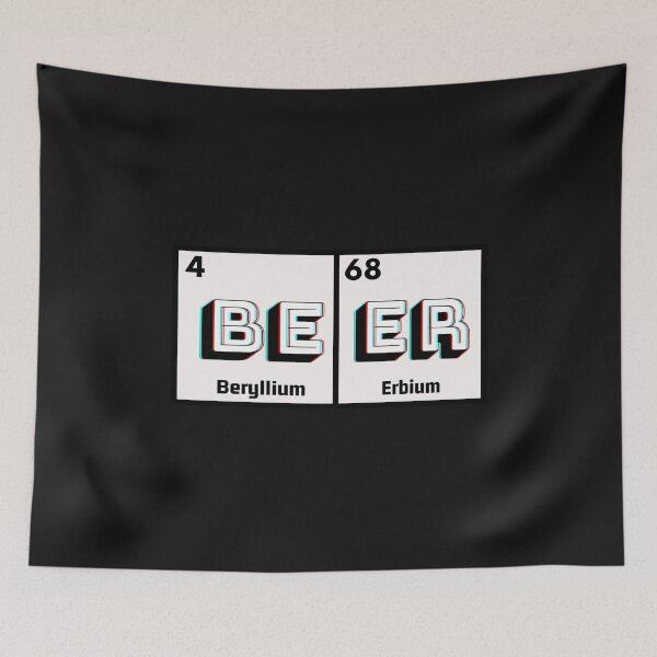 Item preview, Beer Periodic Table designed and sold by Xeuno.