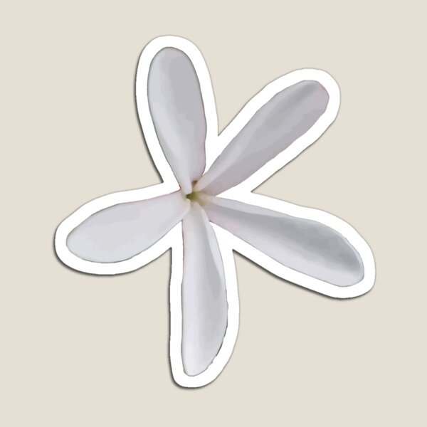 Artikelvorschau, weiße Blume entworfen und verkauft von StudioViArt.