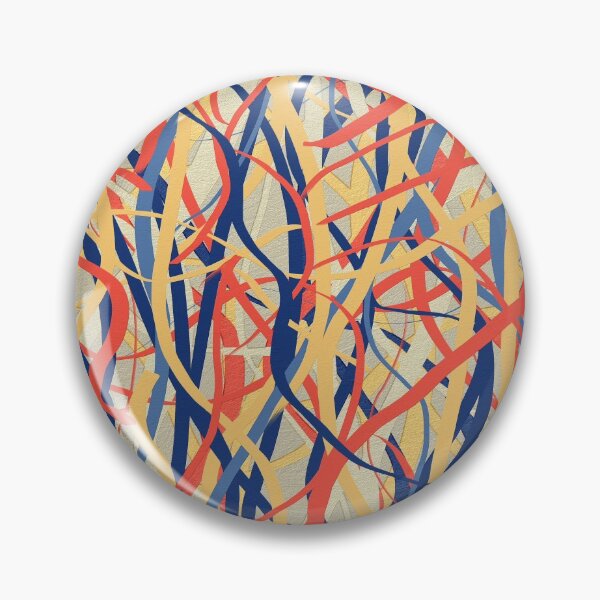 Item preview, Improvisation - an abstract work in yellow, orange, and blues designed and sold by Bentley Davis.