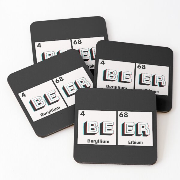 Item preview, Beer Periodic Table designed and sold by Xeuno.