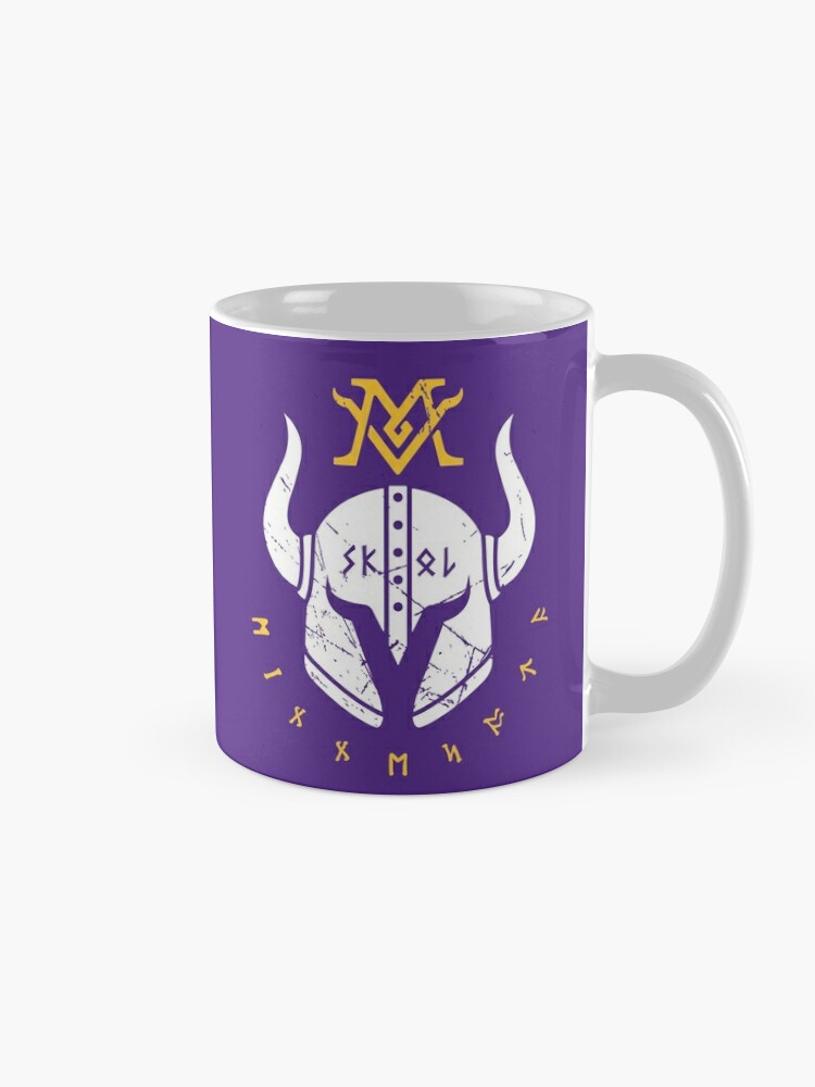 Minnesota Vikings Skol Helmet Coffee Mug for Sale by originalnickb