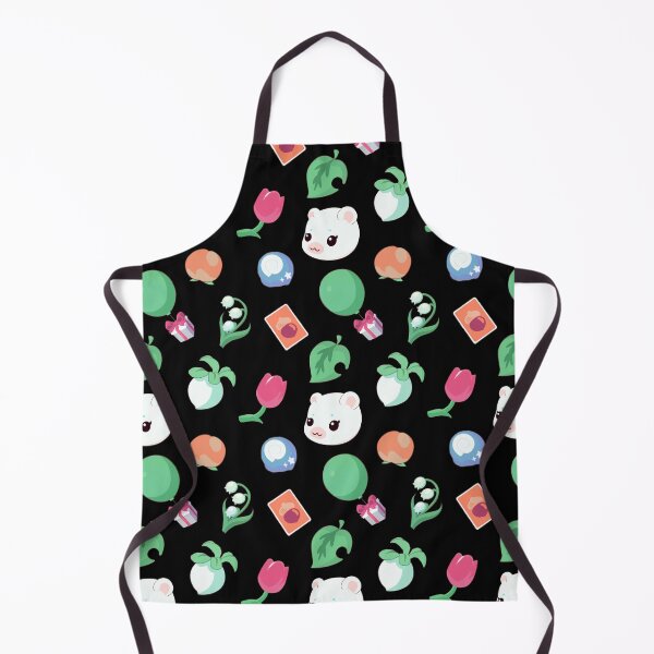Item preview, Flurry Hamster Black Pattern designed and sold by cheyparrish.