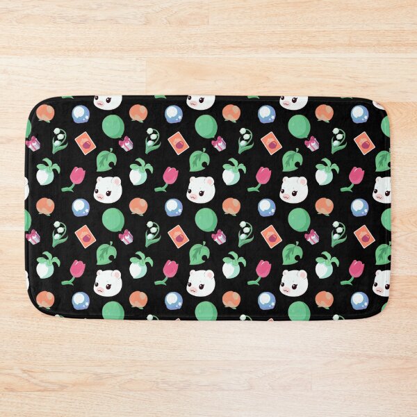 Artikelvorschau, Flurry Hamster Black Pattern entworfen und verkauft von cheyparrish.