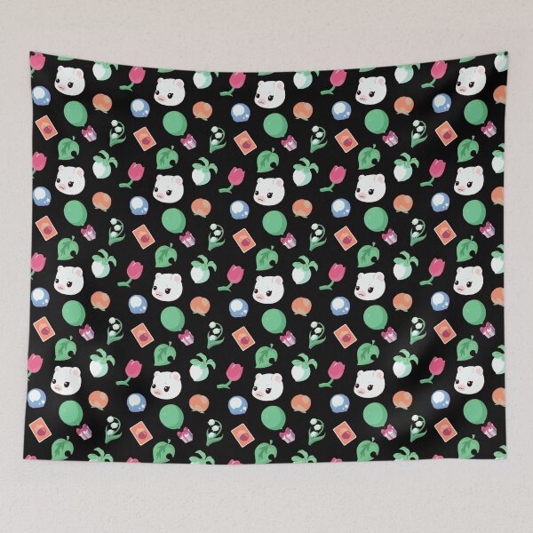 Artikelvorschau, Flurry Hamster Black Pattern entworfen und verkauft von cheyparrish.