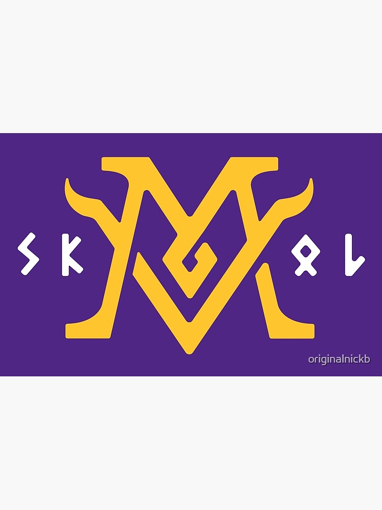 Minnesota Vikings Skol Design Essential T-Shirt for Sale by originalnickb