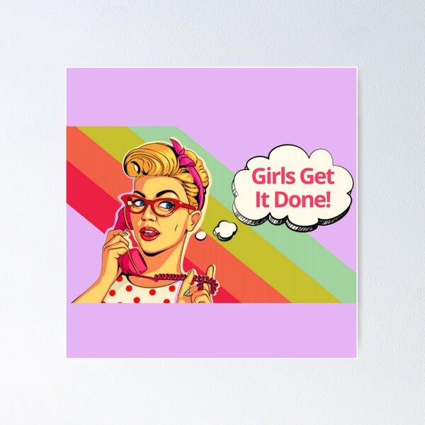 Item preview, Girls get it done designed and sold by chulitad.