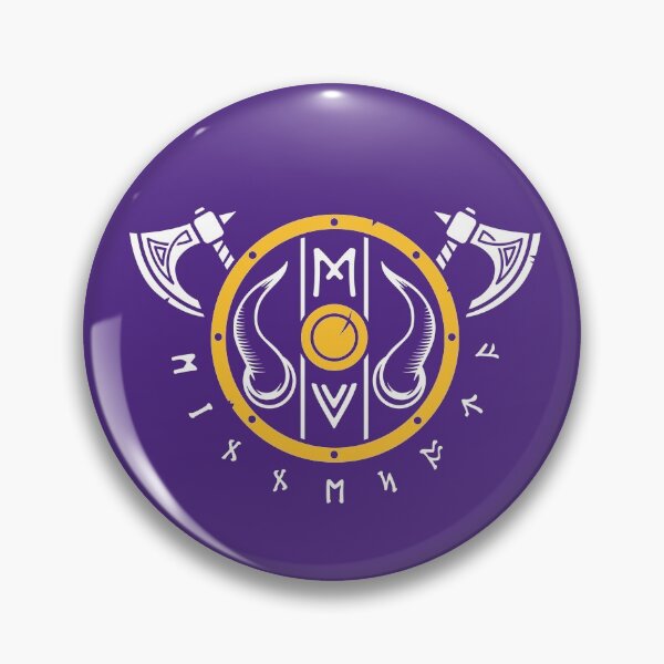 Item preview, Minnesota Vikings Axe Shield Design designed and sold by Originalnickb Designs.