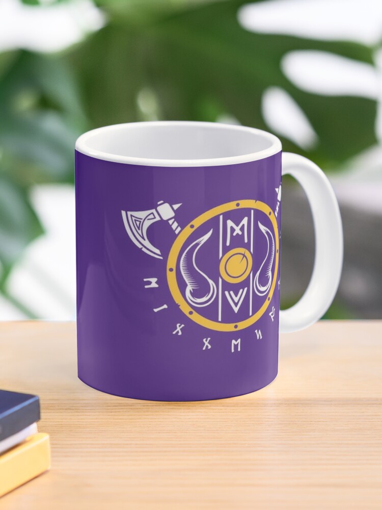 Minnesota Vikings Axe Shield Design' Coffee Mug for Sale by