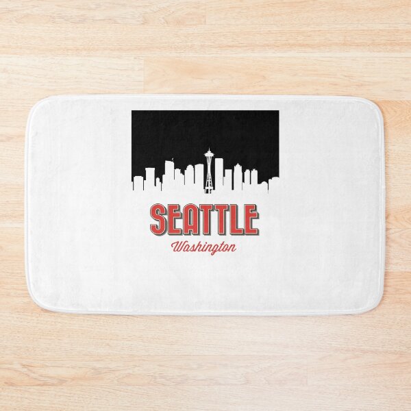Item preview, Seattle, Washington, With City Skyline designed and sold by 4AllTimes.