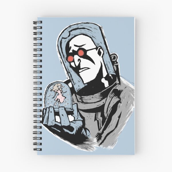 Item preview, Sad Mr Freeze  designed and sold by Littlebadwren.