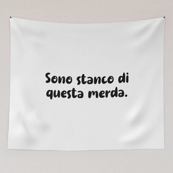 Item preview, I'm Tired - Funny Italian Quote designed and sold by T-shirt For You.