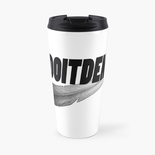 DOITDEN Eagle Feather Logo Travel Mug