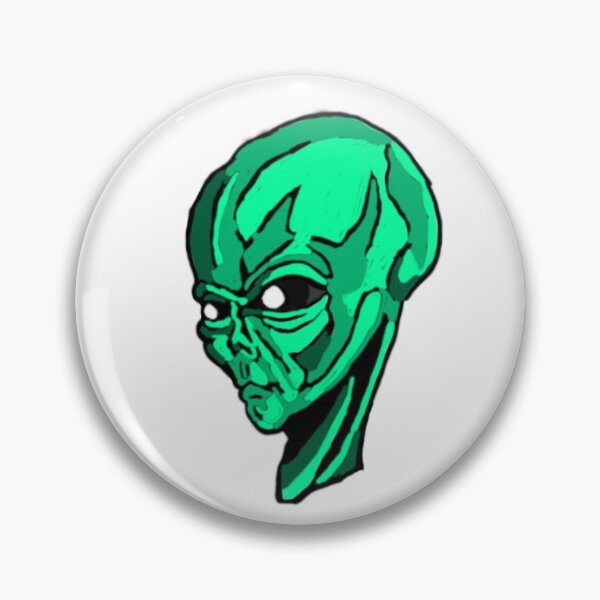 Item preview, Awsome Green Space Alien UFO Boi designed and sold by Mustard Prophet.