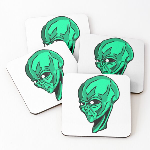 Item preview, Awsome Green Space Alien UFO Boi designed and sold by Mustard Prophet.