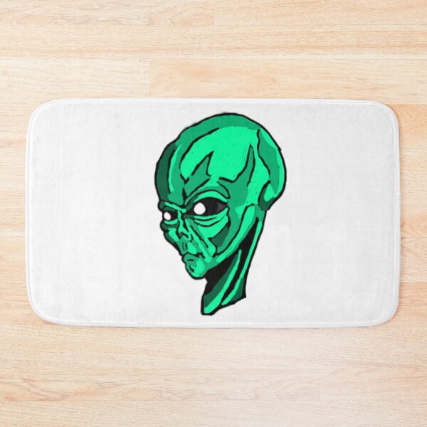 Item preview, Awsome Green Space Alien UFO Boi designed and sold by Mustard Prophet.