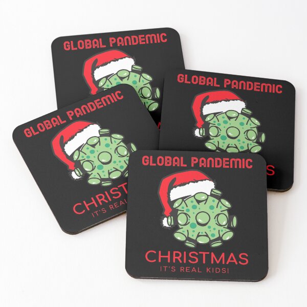 Item preview, Global Pandemic Christmas Red designed and sold by CecileMJ.