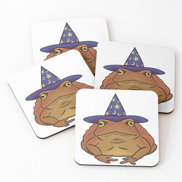 Item preview, Toad in a Wizard hat designed and sold by PastelDumpster.