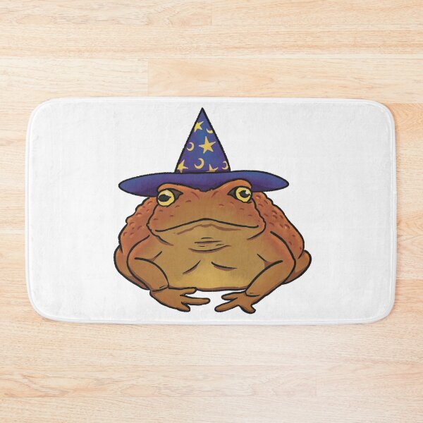 Item preview, Toad in a Wizard hat designed and sold by PastelDumpster.