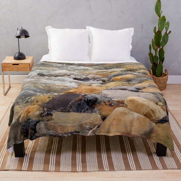 Item preview, Pebbles in Bubbling River Water in the Canadian Rockies designed and sold by CottoVerdi.