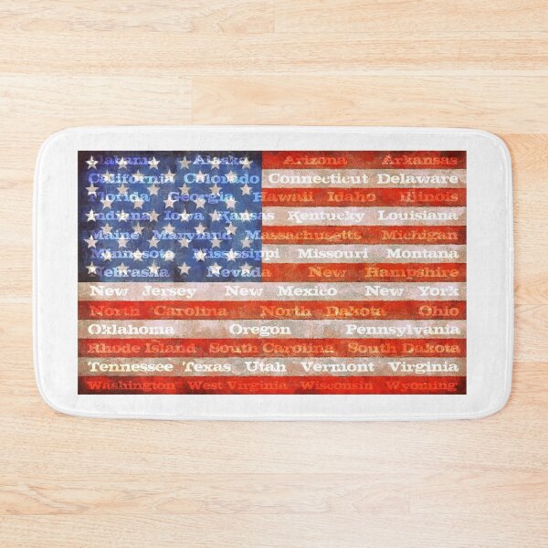 Item preview, American Flag with States designed and sold by Michelle Calkins.