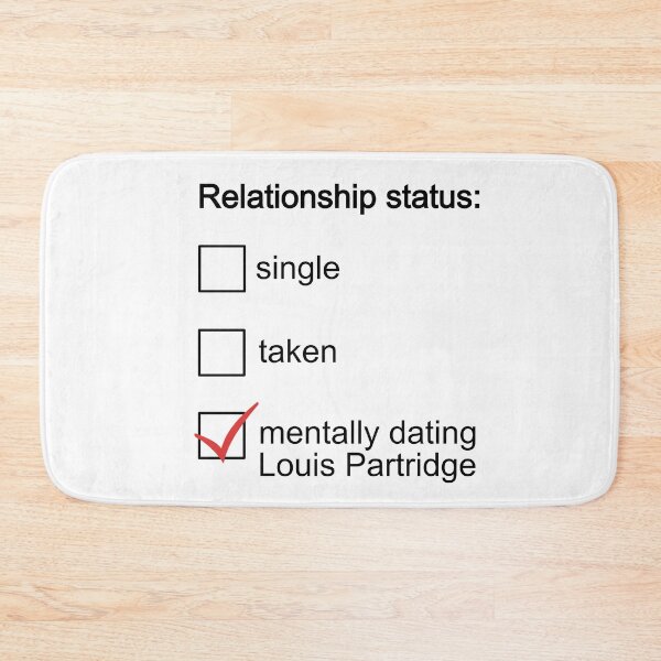 Item preview, Mentally dating Louis Partridge designed and sold by FanArtCollages.