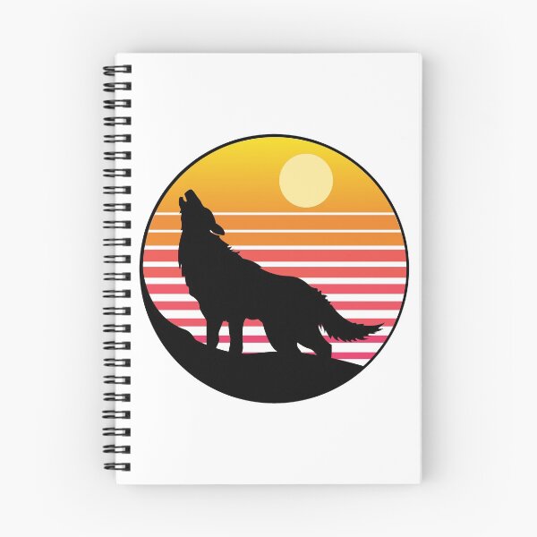 Item preview, Howling Wolf Sunset designed and sold by kubilayilhan.
