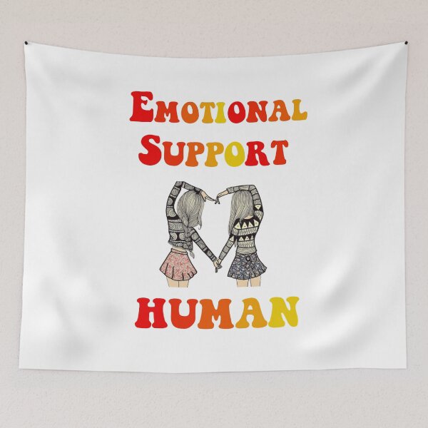 Item preview, Emotional Support Human designed and sold by kash1mera.