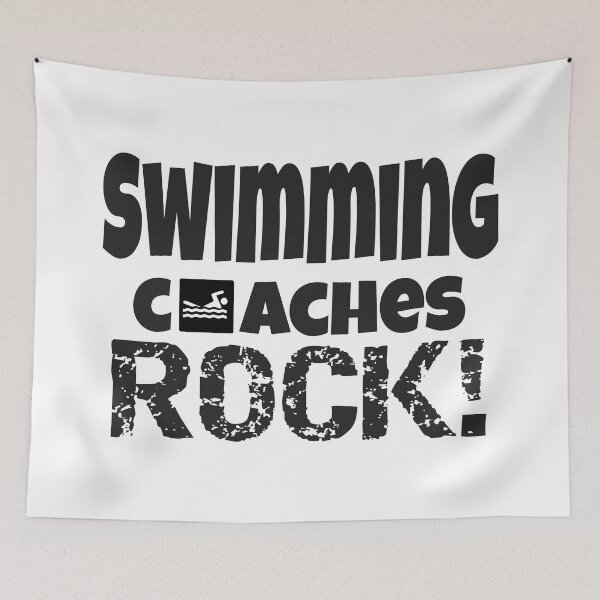 Item preview, Swimming Coaches Rock designed and sold by 4AllTimes.