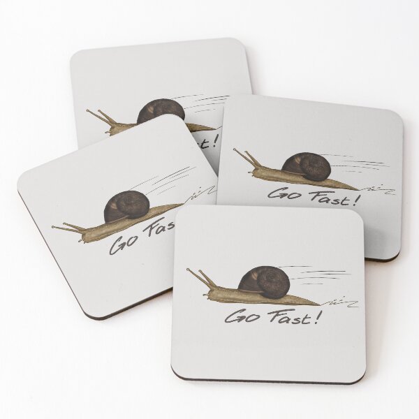 Item preview, Go fast snail designed and sold by bettiena.