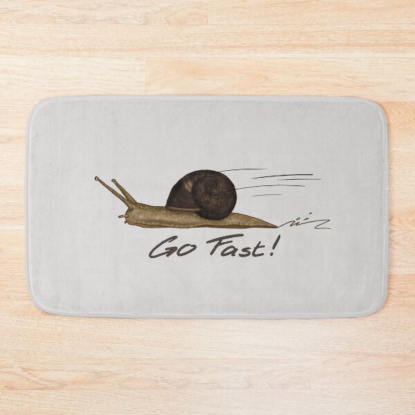 Item preview, Go fast snail designed and sold by bettiena.