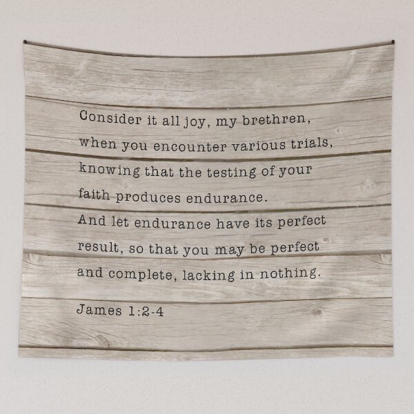Item preview, Scripture Art | James 1:2-4 designed and sold by ZMorrisDesigns.