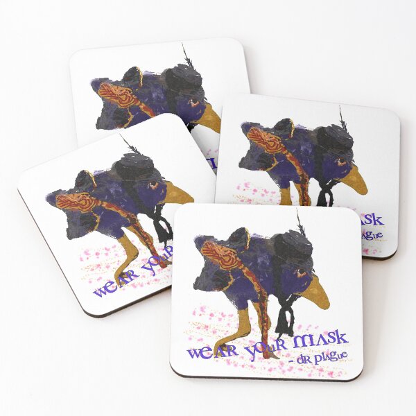 Item preview, Wear Your Mask -Dr Plague designed and sold by Ginny Luttrell.