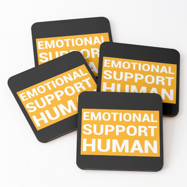Item preview, emotional support human designed and sold by sihamdesigns.