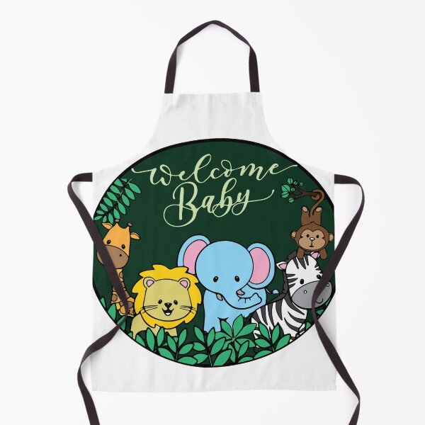 Item preview, Welcome Baby - Jungle designed and sold by AmazingArtMandi.