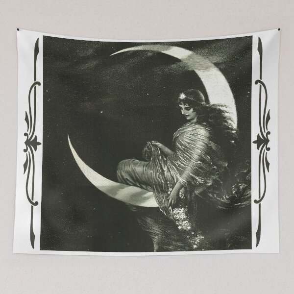 Item preview, Moon Goddess - Vintage Illustration designed and sold by elevens.