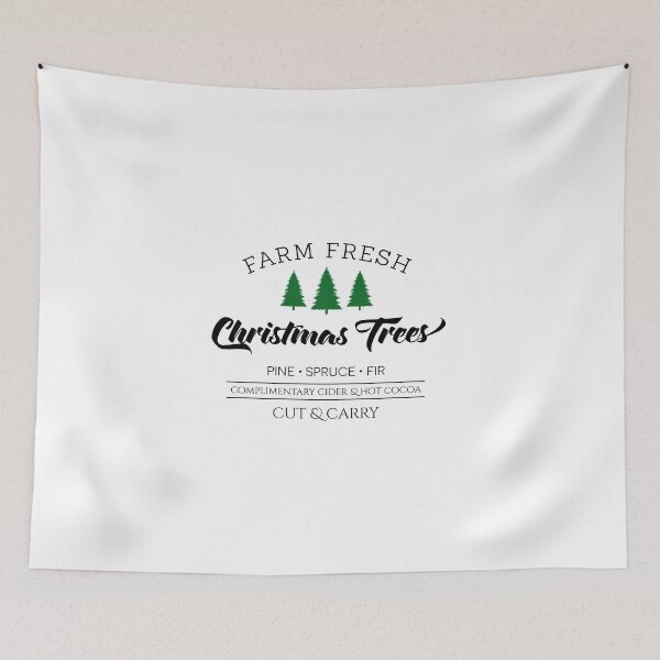 Item preview, Farm Fresh Christmas Trees - Merry Christmas designed and sold by kubilayilhan.