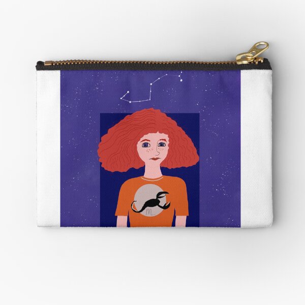 The Scorpio Zipper Pouch