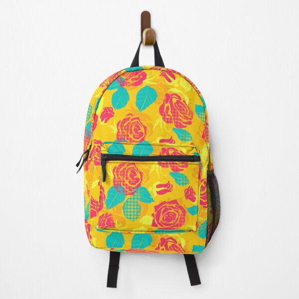 Item preview, Roses and dots pattern (yellow) designed and sold by Irina Ivanova.