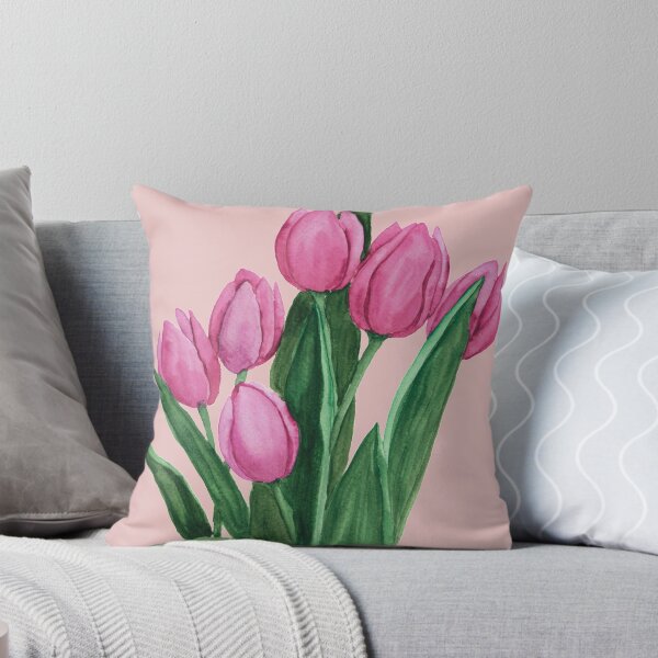 Item preview, Pink Tulips Painting designed and sold by Hannah Marie Garcia.