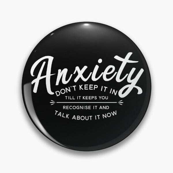 Item preview, Anxiety -  Don’t Keep It In Till It Keeps You. Recognise It And Talk About It   - #SpeakTourette  designed and sold by MJDezigns.
