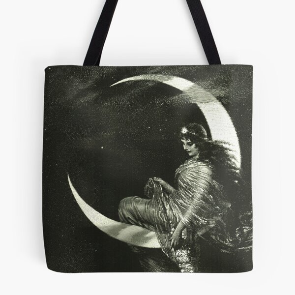 Item preview, Moon Goddess - Vintage Illustration designed and sold by elevens.