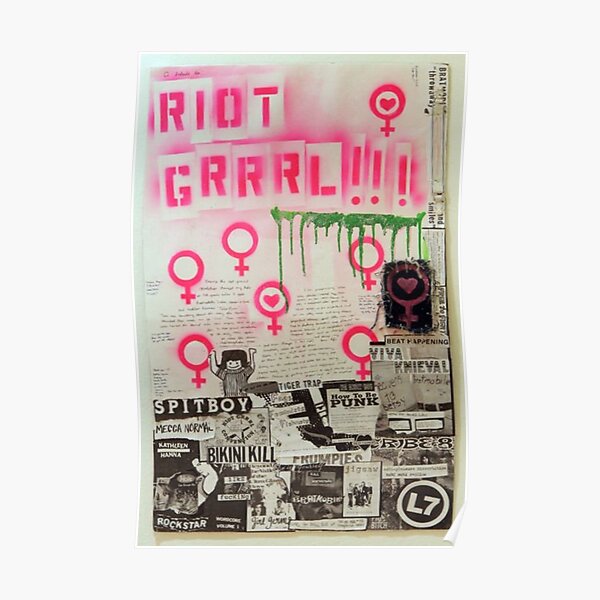 riot grrrl Poster