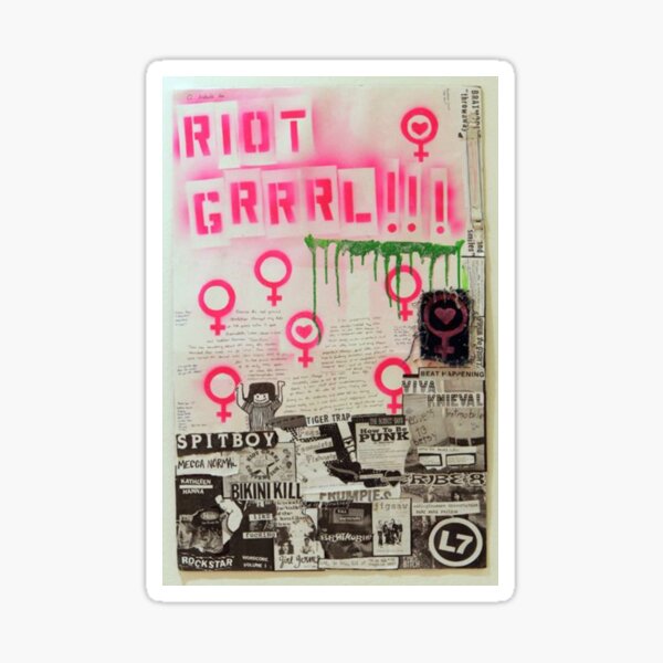 riot grrrl Sticker