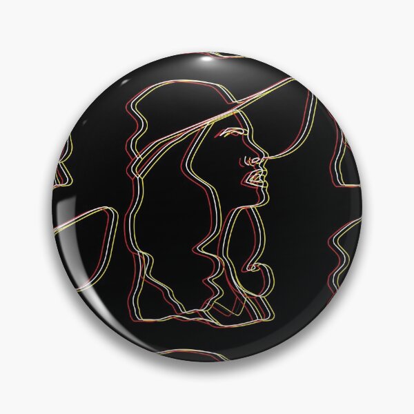 Item preview, Lady With Hat (Black Version) designed and sold by ArtsyStopShop.