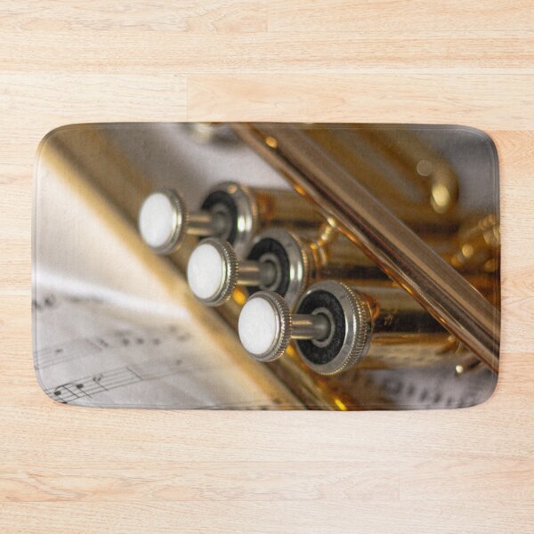 Item preview, Trumpet and Sheet Music Brass Instrument  designed and sold by mwagie.