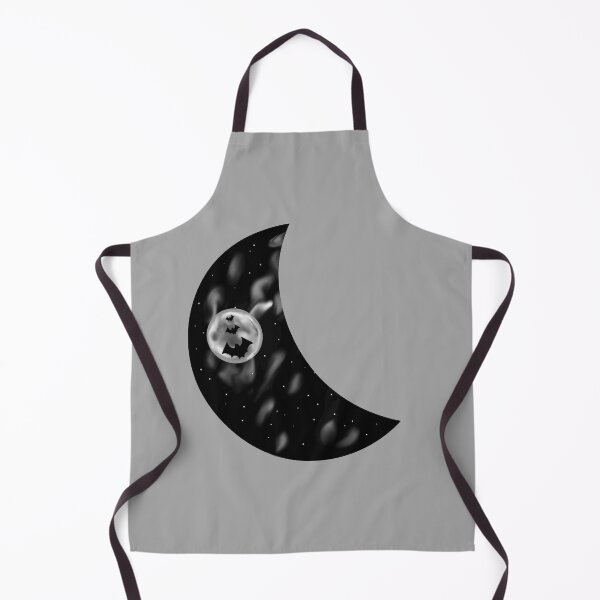 Item preview, Spooky dark night half moon designed and sold by L1221e92.